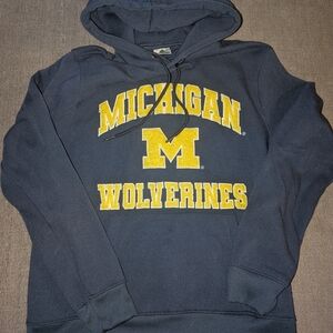Michigan Wolverines NCAA Navy Blue Hoodie